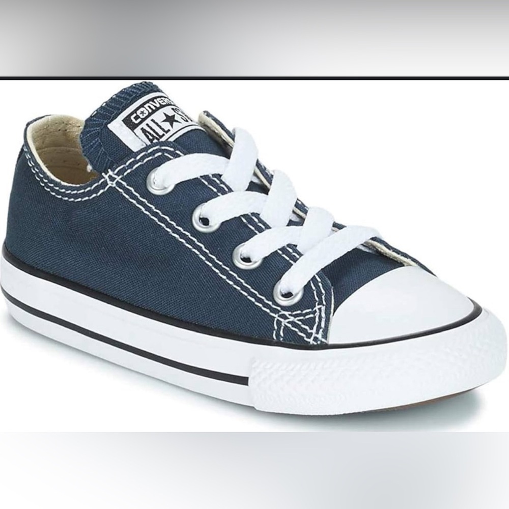 NIB Converse Chuck Taylor All Star Lo Sneaker - Baby / Toddler - Navy